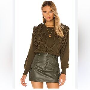 Ronny Kobo Yeva Sweater in Army